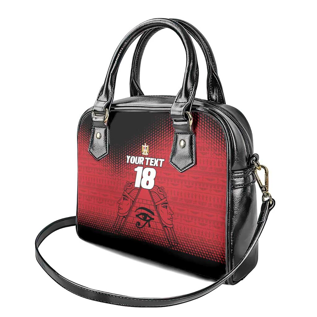Custom Egypt Football Shoulder Handbag The Pharaohs Eye of Horus