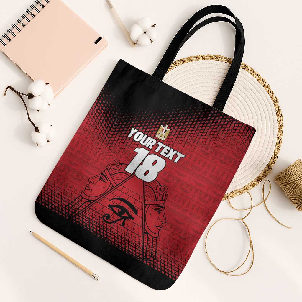 Custom Egypt Football Tote Bag The Pharaohs Eye of Horus