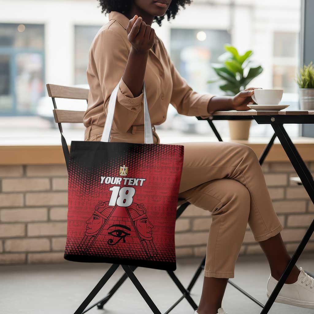 Custom Egypt Football Tote Bag The Pharaohs Eye of Horus