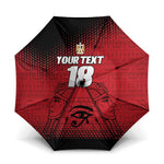 Custom Egypt Football Umbrella The Pharaohs Eye of Horus