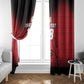 Custom Egypt Football Window Curtain The Pharaohs Eye of Horus