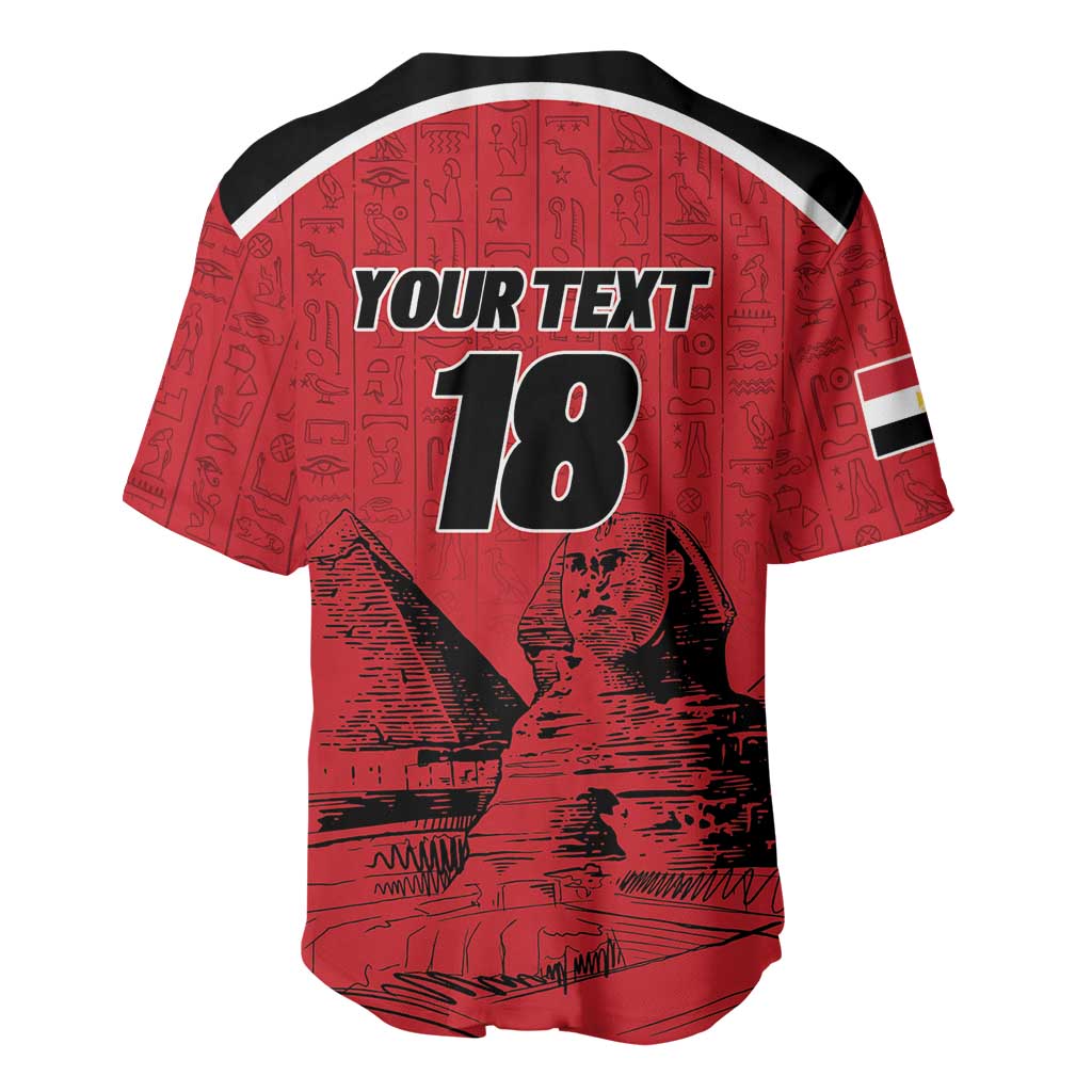 Custom Egypt Football Baseball Jersey Pharaohs Heritage Pyramid