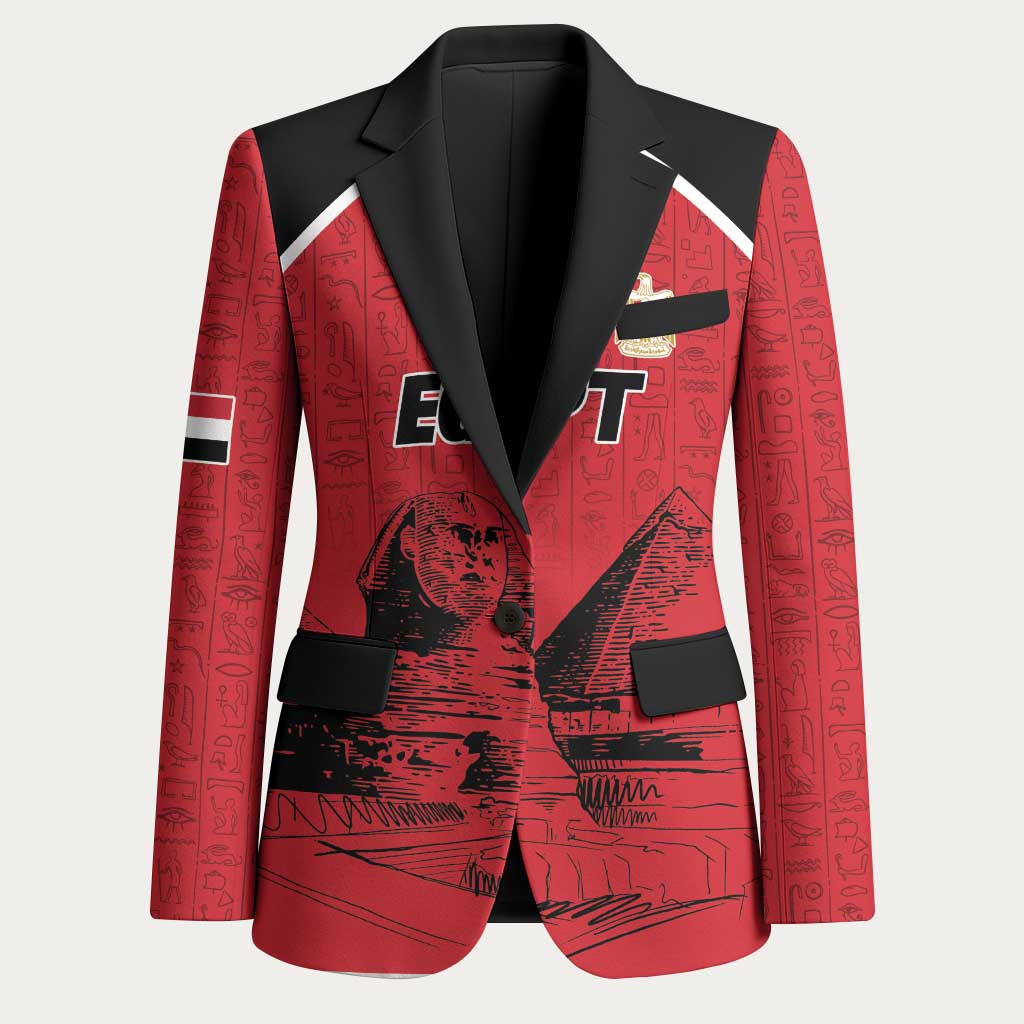 Custom Egypt Football Blazer Pharaohs Heritage Pyramid