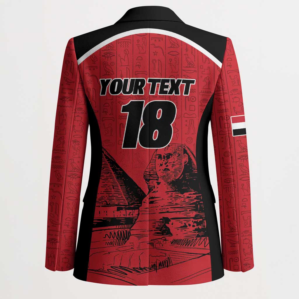 Custom Egypt Football Blazer Pharaohs Heritage Pyramid
