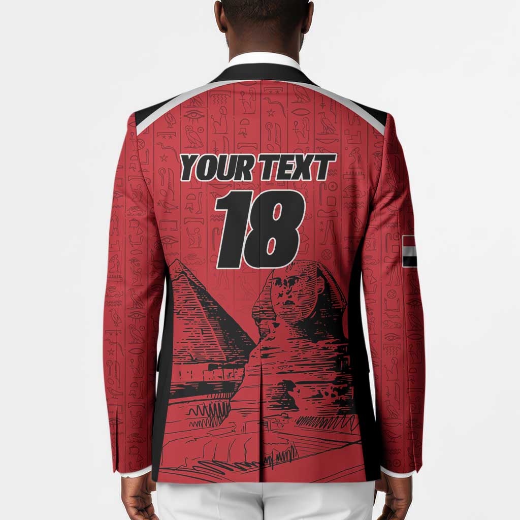 Custom Egypt Football Blazer Pharaohs Heritage Pyramid