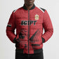 Custom Egypt Football Bomber Puffer Jacket Pharaohs Heritage Pyramid