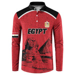 Custom Egypt Football Button Sweatshirt Pharaohs Heritage Pyramid