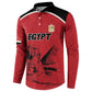 Custom Egypt Football Button Sweatshirt Pharaohs Heritage Pyramid