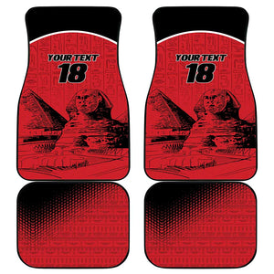 Custom Egypt Football Car Mats Pharaohs Heritage Pyramid