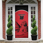 Custom Egypt Football Door Cover Pharaohs Heritage Pyramid