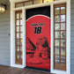 Custom Egypt Football Door Cover Pharaohs Heritage Pyramid