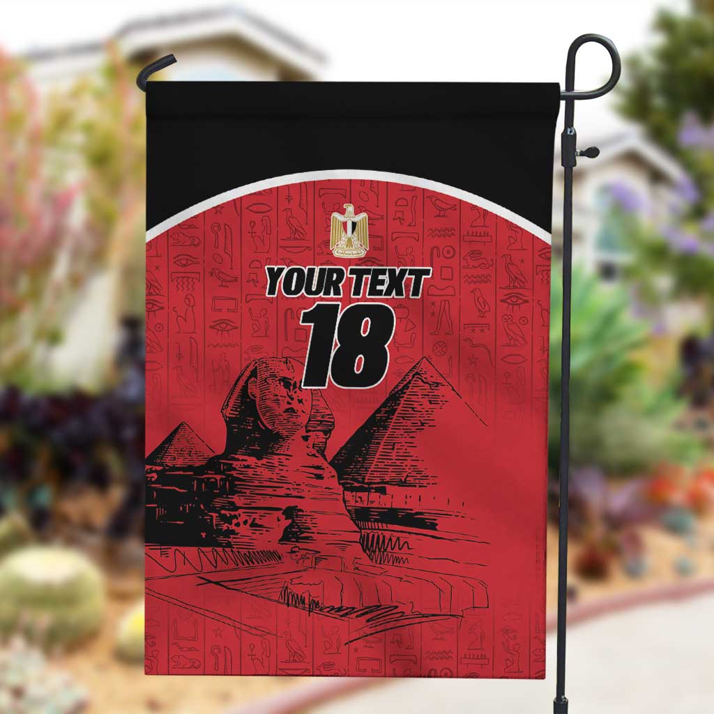 Custom Egypt Football Garden Flag Pharaohs Heritage Pyramid