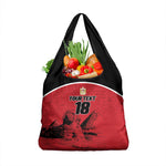 Custom Egypt Football Grocery Bag Pharaohs Heritage Pyramid