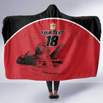 Custom Egypt Football Hooded Blanket Pharaohs Heritage Pyramid