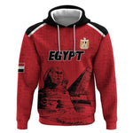 Custom Egypt Football Hoodie Pharaohs Heritage Pyramid