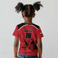 Custom Egypt Football Kid T shirt Pharaohs Heritage Pyramid