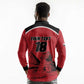Custom Egypt Football Long Sleeve Polo Shirt Pharaohs Heritage Pyramid