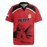 Custom Egypt Football Rugby Jersey Pharaohs Heritage Pyramid