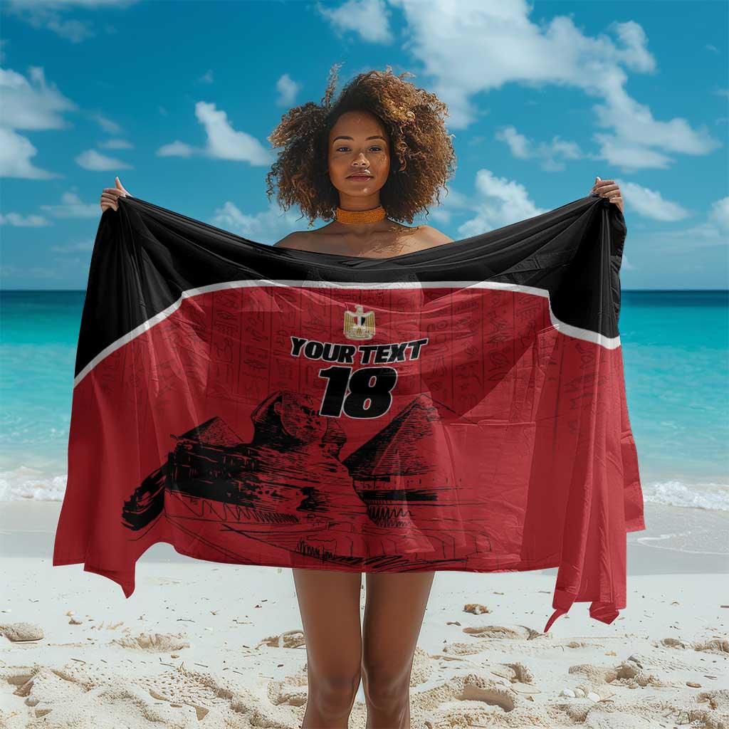 Custom Egypt Football Sarong Pharaohs Heritage Pyramid