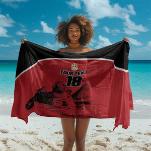 Custom Egypt Football Sarong Pharaohs Heritage Pyramid