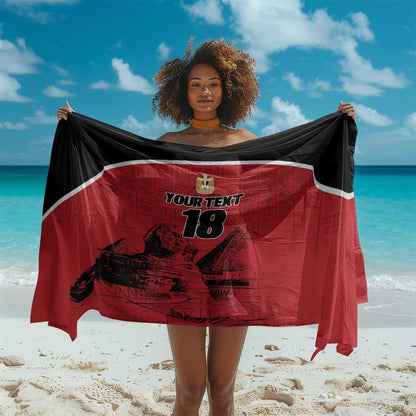 Custom Egypt Football Sarong Pharaohs Heritage Pyramid