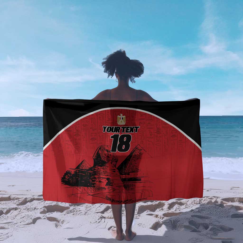 Custom Egypt Football Sarong Pharaohs Heritage Pyramid