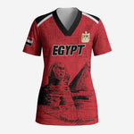 Custom Egypt Football Scrub Top Pharaohs Heritage Pyramid