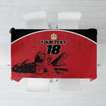 Custom Egypt Football Tablecloth Pharaohs Heritage Pyramid