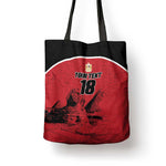 Custom Egypt Football Tote Bag Pharaohs Heritage Pyramid