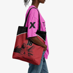 Custom Egypt Football Tote Bag Pharaohs Heritage Pyramid