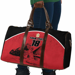 Custom Egypt Football Travel Bag Pharaohs Heritage Pyramid