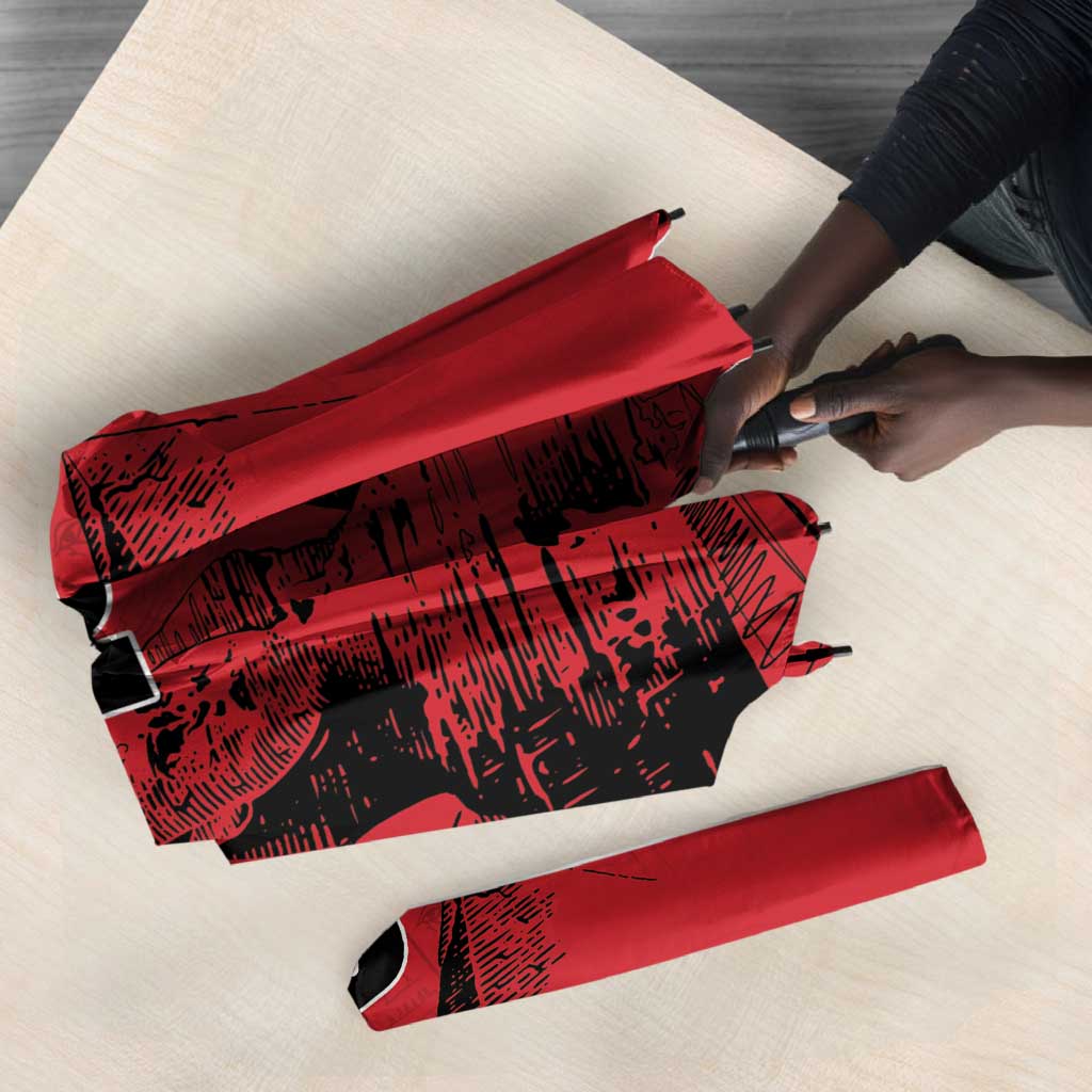Custom Egypt Football Umbrella Pharaohs Heritage Pyramid