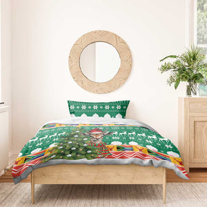 South Africa Springbok Bedding Set Christmas Tree - Lightning Art