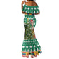 South Africa Springbok Mermaid Dress Christmas Tree - Lightning Art