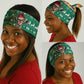 South Africa Springbok Neck Gaiter Christmas Tree - Lightning Art LT18