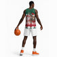 Personalized South Africa Merry Christmas Basketball Jersey Springbok With King Protea LT18