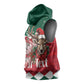 Personalized South Africa Merry Christmas Sleeveless Hoodie Springbok With King Protea - African Pride