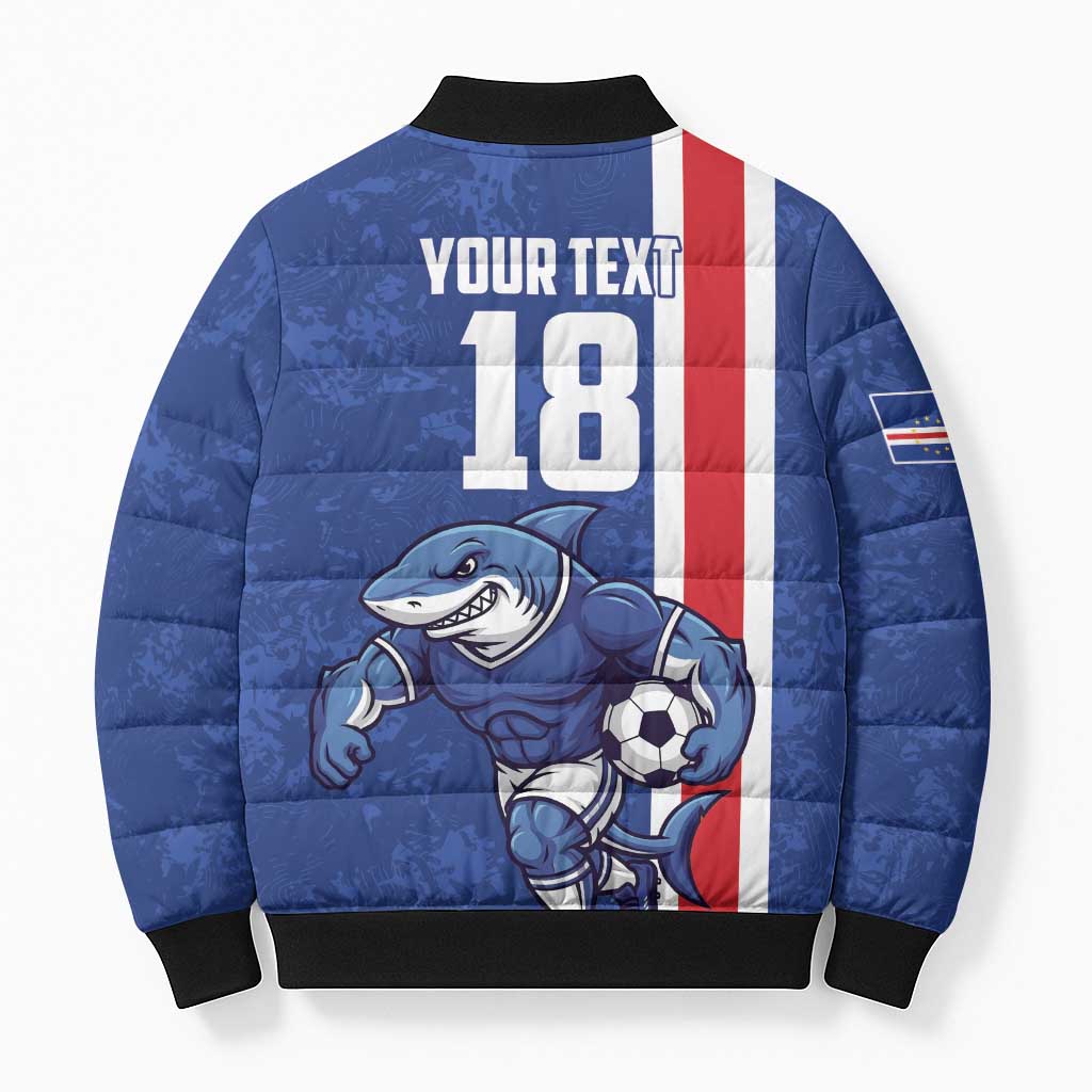 Cape Verde Pride Custom Bomber Puffer Jacket The First Voyage Of Champions