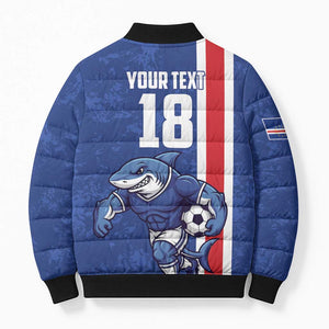 Cape Verde Pride Custom Bomber Puffer Jacket The First Voyage Of Champions