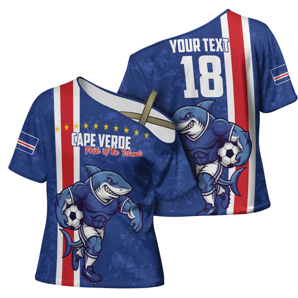 Cape Verde Pride Custom Cross Shoulder Shirt The First Voyage Of Champions