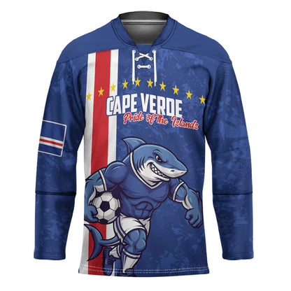 Cape Verde Pride Custom Hockey Jersey The First Voyage Of Champions