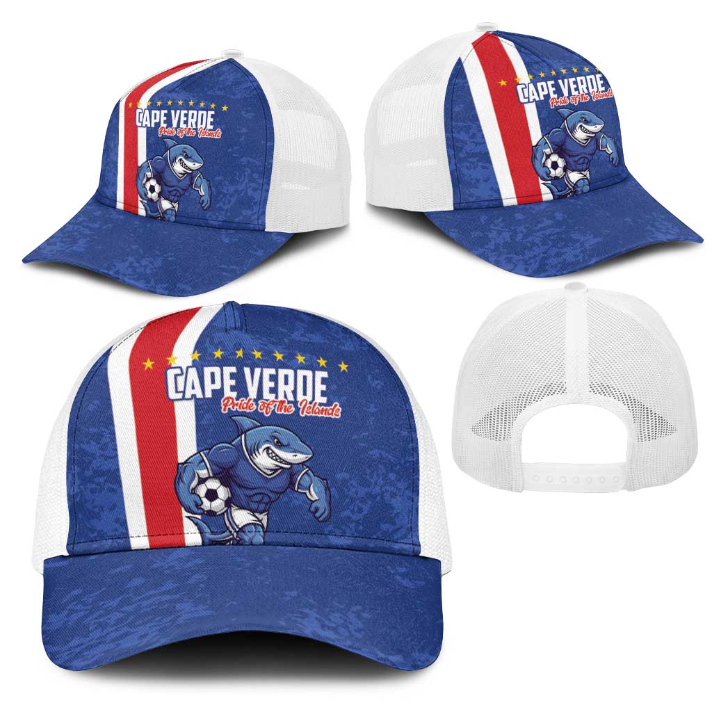 Cape Verde Pride Mesh Trucker Cap The First Voyage Of Champions - African Pride