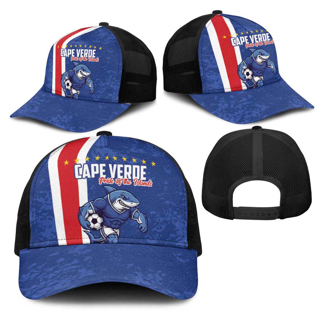 Cape Verde Pride Mesh Trucker Cap The First Voyage Of Champions - African Pride