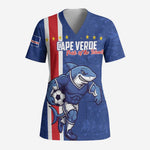Cape Verde Pride Custom Scrub Top The First Voyage Of Champions - African Pride