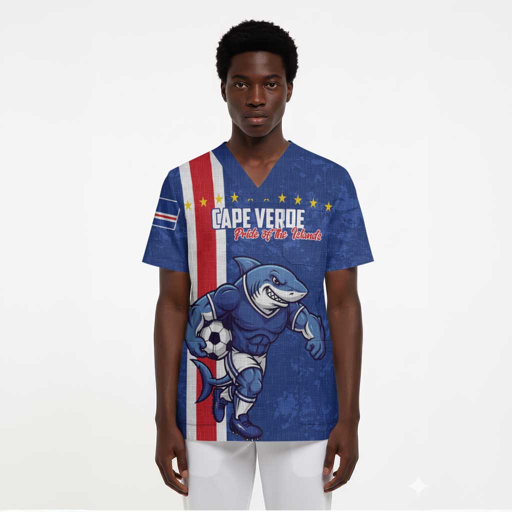Cape Verde Pride Custom Scrub Top The First Voyage Of Champions - African Pride