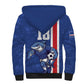 Cape Verde Pride Custom Sherpa Hoodie The First Voyage Of Champions - African Pride