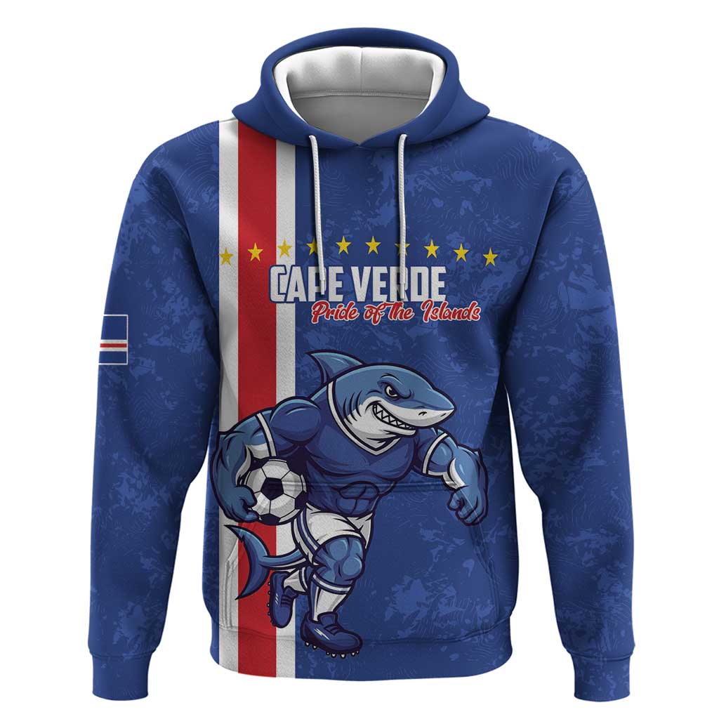 Cape Verde Pride Custom Zip Hoodie The First Voyage Of Champions - African Pride