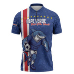 Cape Verde Pride Custom Zipper Polo Shirt The First Voyage Of Champions