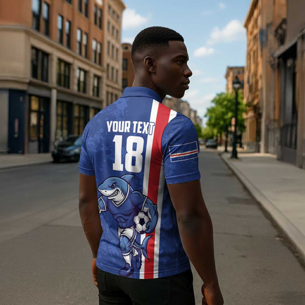 Cape Verde Pride Custom Zipper Polo Shirt The First Voyage Of Champions