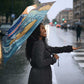 Christmas Cape Verde Umbrella Funny Shark Surfing